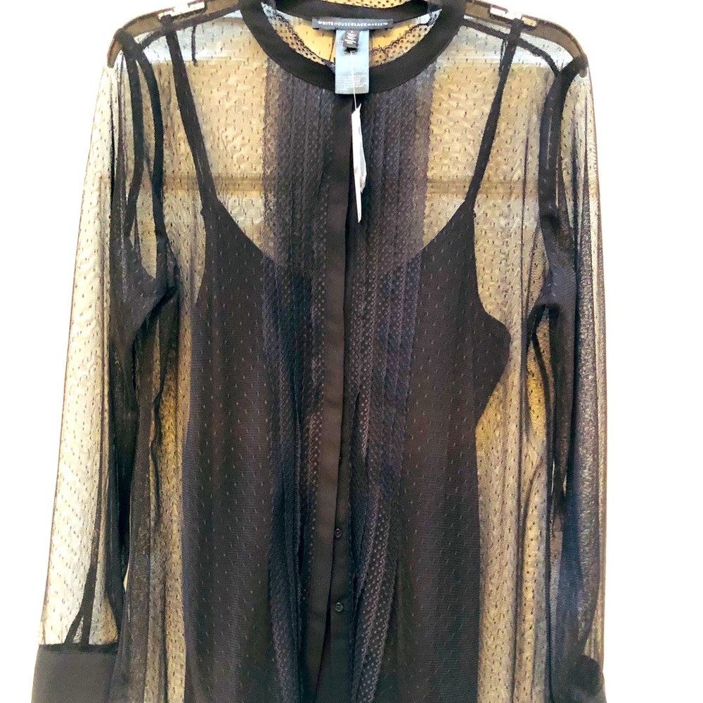 White House Black Market Blouse - Picture 1 of 1